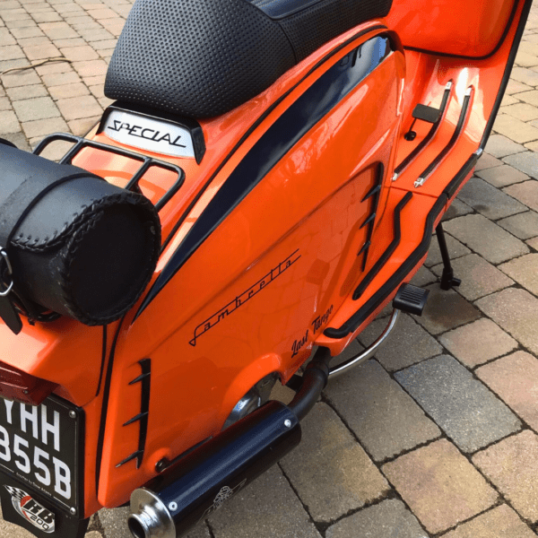 John Cooper from Hampshire with Ticket Number 5526 Wins Lambretta Li Special RB 200 - Dave Adams Build - Monday 14th April - Image 3