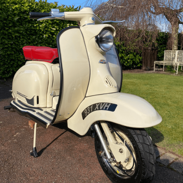 Rachael Claydon from Suffolk with Ticket Number 8495 Wins 1958 Lambretta LI1 Mugello 186 S1 Frame Breather - Monday 31st March
