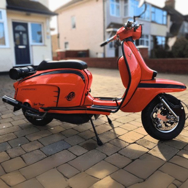 Jason Luscombe with Ticket Number 43252 Wins Darryl Taylor Tuned Lambretta Li 125 Series 2 Monza 238 - Monday 31st March - Image 6