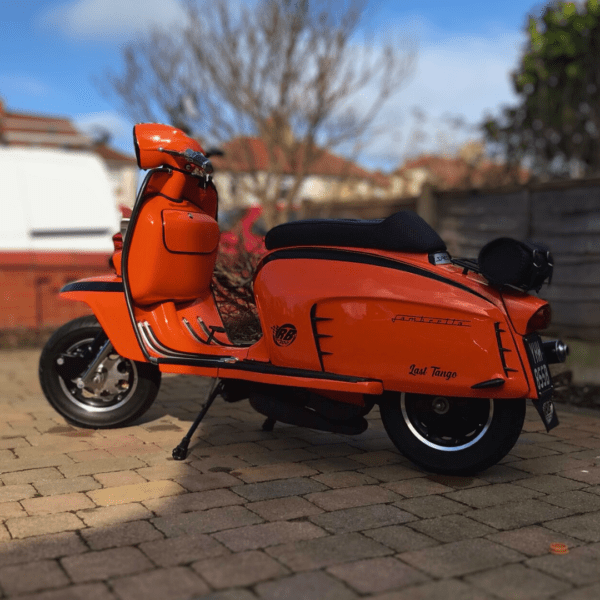 Jason Luscombe with Ticket Number 43252 Wins Darryl Taylor Tuned Lambretta Li 125 Series 2 Monza 238 - Monday 31st March - Image 7