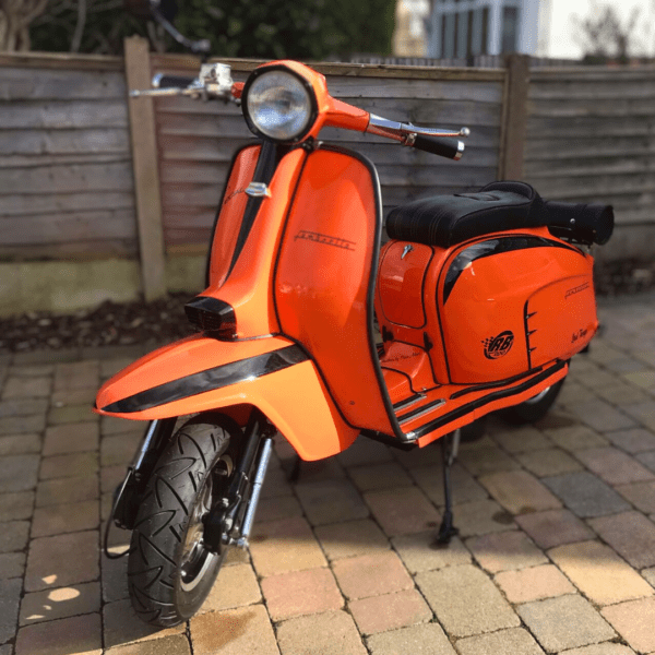 Jason Luscombe with Ticket Number 43252 Wins Darryl Taylor Tuned Lambretta Li 125 Series 2 Monza 238 - Monday 31st March - Image 8