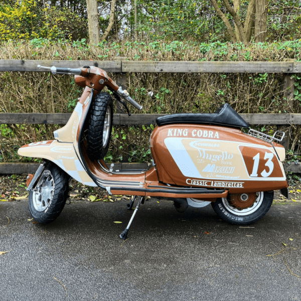 Jason Luscombe with Ticket Number 43252 Wins Darryl Taylor Tuned Lambretta Li 125 Series 2 Monza 238 - Monday 31st March - Image 10