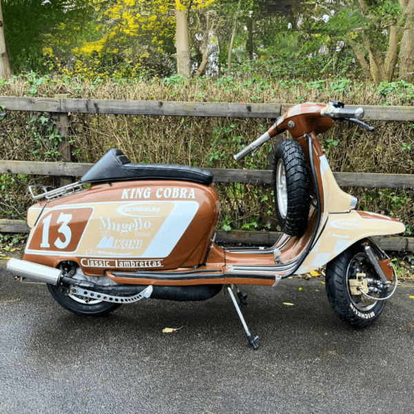 Jason Luscombe with Ticket Number 43252 Wins Darryl Taylor Tuned Lambretta Li 125 Series 2 Monza 238 - Monday 31st March - Image 11