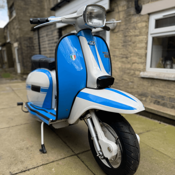 Ray Harris from Surrey with Ticket Number 16399 Wins 1969 Italian Lambretta GP 200 - Armandos Restoration - Thursday 3rd April - Image 2