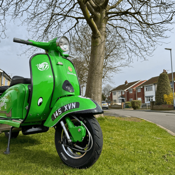 Scott Fisher from Bradford with Ticket Number 7845 Wins 1961 Lambretta Li 125 Series 2 BGM 195 - Thursday 27th March - Image 2