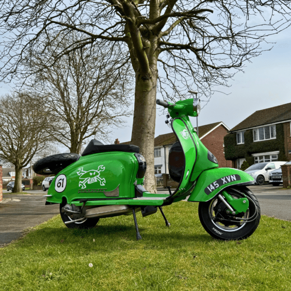 Scott Fisher from Bradford with Ticket Number 7845 Wins 1961 Lambretta Li 125 Series 2 BGM 195 - Thursday 27th March