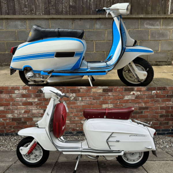 Paul Griffin from Hampshire with Ticket Number 61371 Wins The Italian Job - Choose Between Lambretta GP 200 or SX 200 - Monday 24th March