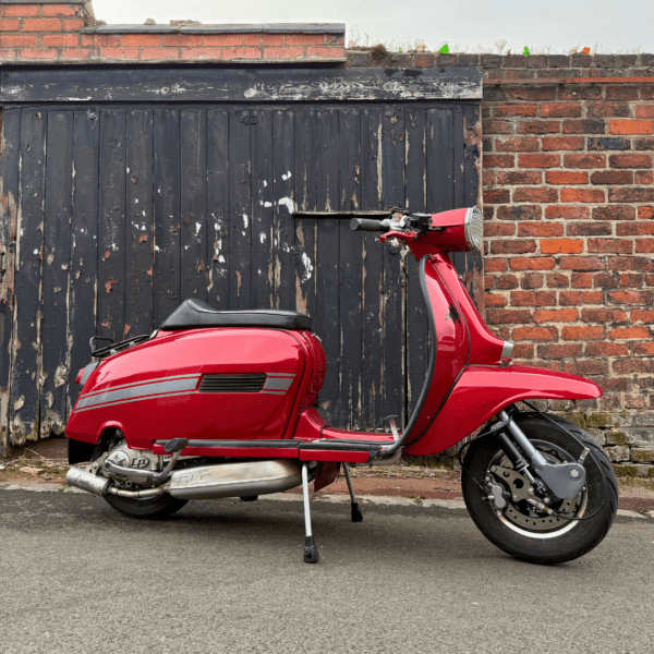 Peter Stobbart from Lincolnshire with Ticket Number 363 Wins Candy Apple Red Lambretta GP 125 with CASA Performance SST 265 Engine - Thursday 17th April