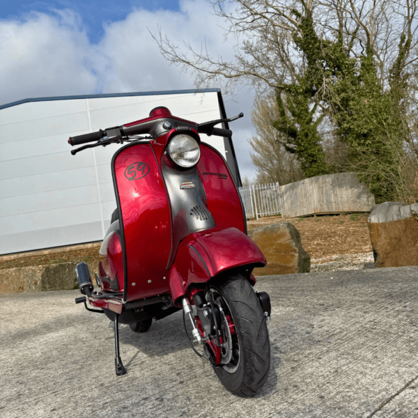 Robert Moorhouse from Harrogate with Ticket Number 8422 Wins Insane Custom Lambretta Li 125 Series 1 Quattrini 210 - Monday 7th April - Image 4