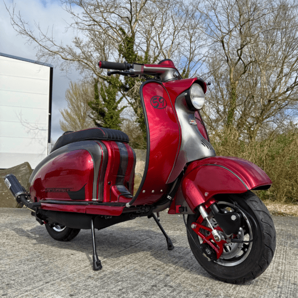 Robert Moorhouse from Harrogate with Ticket Number 8422 Wins Insane Custom Lambretta Li 125 Series 1 Quattrini 210 - Monday 7th April - Image 3