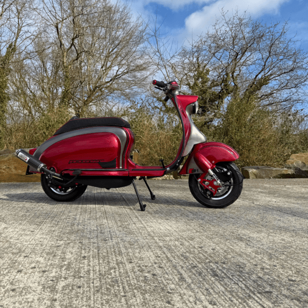 Robert Moorhouse from Harrogate with Ticket Number 8422 Wins Insane Custom Lambretta Li 125 Series 1 Quattrini 210 - Monday 7th April - Image 2