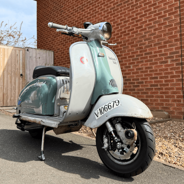 Andrew Smith from South Yorkshire with Ticket Number 4302 Wins Lambretta Series 2 Quattrini 218 Custom Build Rusto - Monday 21st April - Image 9