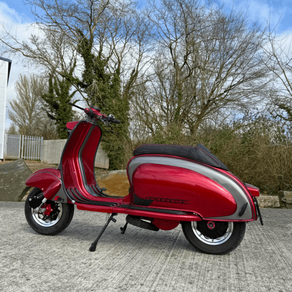 Robert Moorhouse from Harrogate with Ticket Number 8422 Wins Insane Custom Lambretta Li 125 Series 1 Quattrini 210 - Monday 7th April - Image 10
