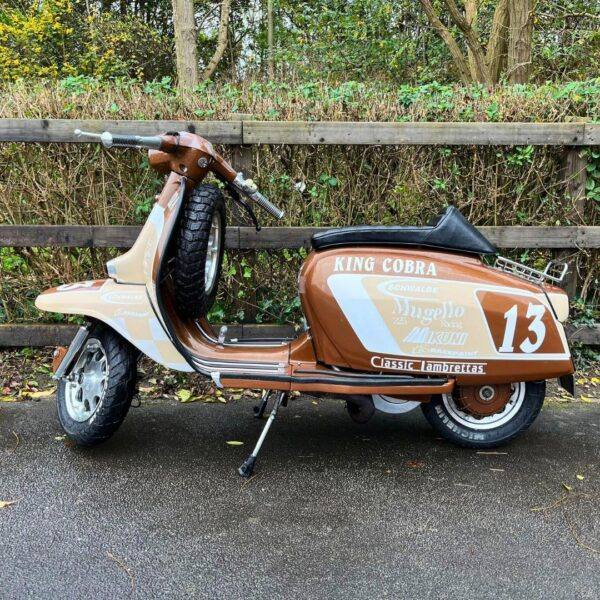 Steve Appleford from Bedfordshire with Ticket Number 16760 Wins 1979 Lambretta GP King Cobra Street Racer Mugello 225 - Monday 7th April - Image 2