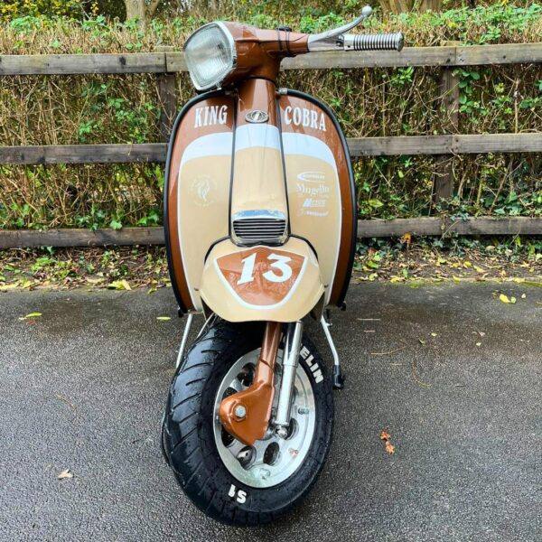 Steve Appleford from Bedfordshire with Ticket Number 16760 Wins 1979 Lambretta GP King Cobra Street Racer Mugello 225 - Monday 7th April - Image 3