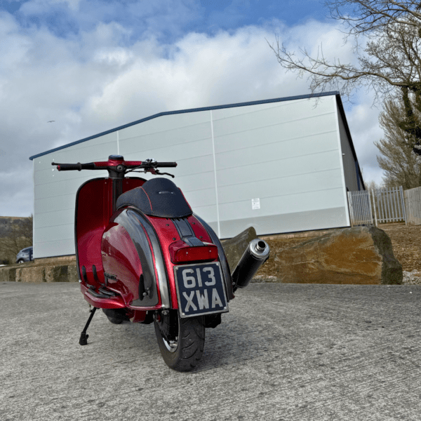 Robert Moorhouse from Harrogate with Ticket Number 8422 Wins Insane Custom Lambretta Li 125 Series 1 Quattrini 210 - Monday 7th April - Image 9