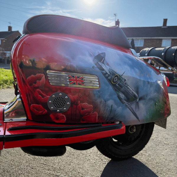 Red Lambretta GP - Won by Pete Timmis as an Instant Win with Ticket Number 19296 - Thursday 24th April - Image 5