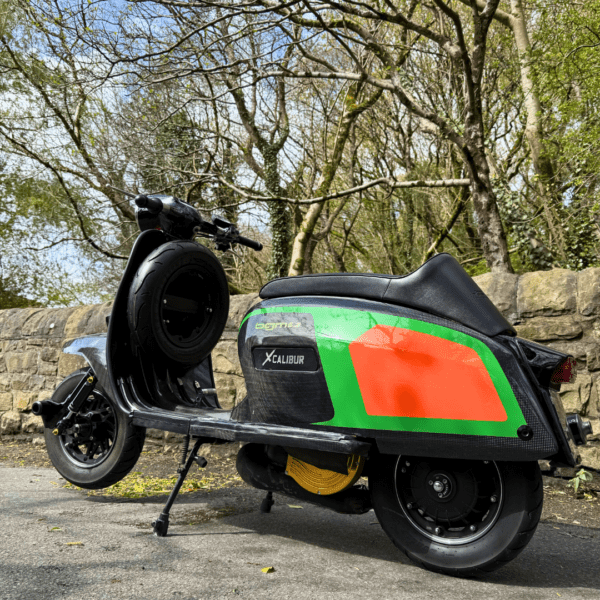 Stephen Mann from Sudbury with Ticket Number 7583 Wins Street Racer Lambretta with Full CASA Performance SST 265 Black Edition Engine - Thursday 24th April - Image 7