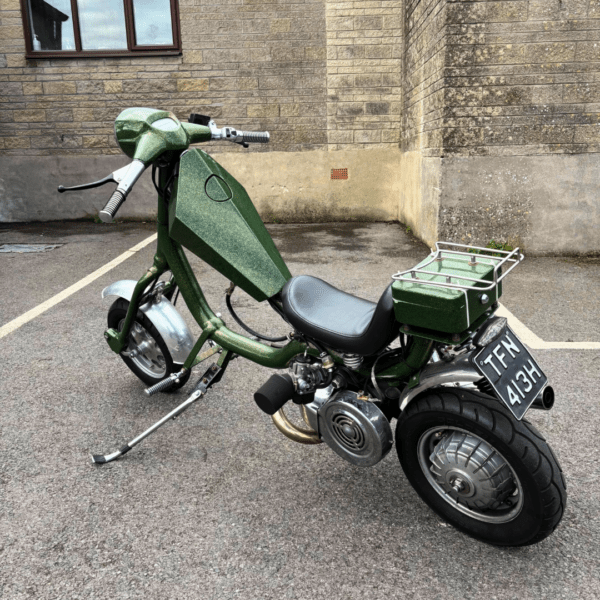 Thomas Hall from Edinburgh with Ticket Number 126 Wins Lambretta Green Metalflake Chopper - Thursday 24th April - Image 5