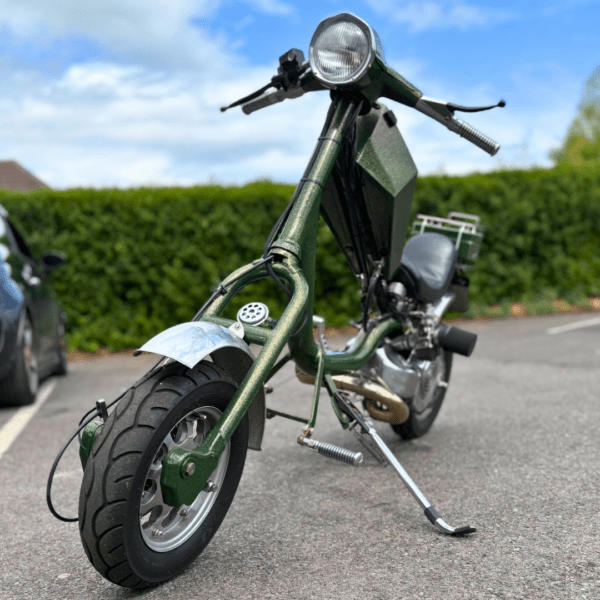 Thomas Hall from Edinburgh with Ticket Number 126 Wins Lambretta Green Metalflake Chopper - Thursday 24th April - Image 2