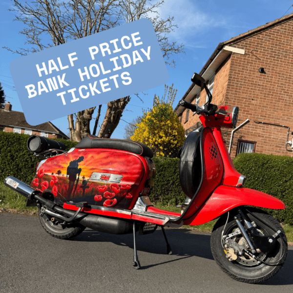 Red Lambretta GP - Won by Pete Timmis as an Instant Win with Ticket Number 19296 - Thursday 24th April