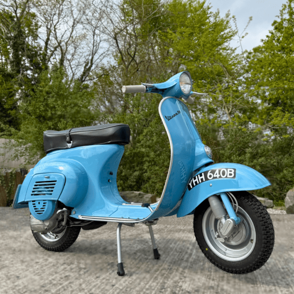 Carl Noble from Liverpool with Ticket Number 849 Wins 1964 Vespa 90 Small Door in Sky Blue - Thursday 8th May