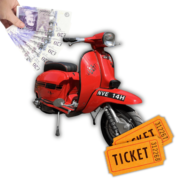 Win £50 Cash and 20 Tickets on Lambretta GP Mugello 250 - Auto Draw #5