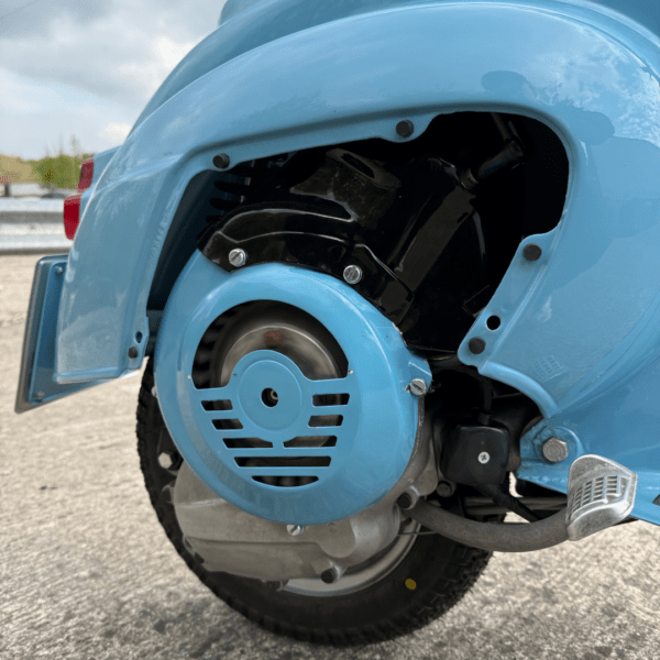 Carl Noble from Liverpool with Ticket Number 849 Wins 1964 Vespa 90 Small Door in Sky Blue - Thursday 8th May - Image 3