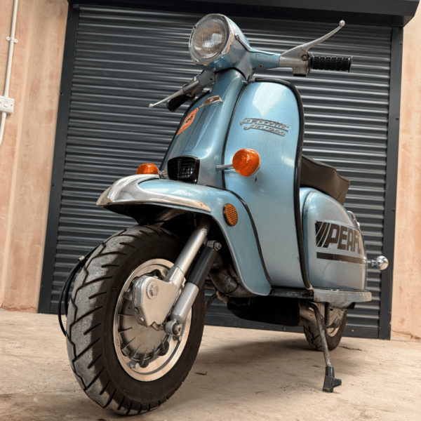 James Trenchard from Stockton on Tees with Ticket Number 134983 Wins 1979 Rare USA Spec Lambretta Jet 200 'Performer' - Monday 2nd June - Image 2