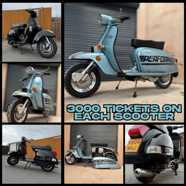 Win 3000 Tickets on Mondays Scooters - Auto Draw