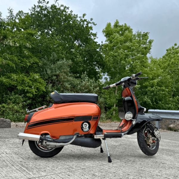 KEN GARDINER FROM STONEHAVEN WITH TICKET NUMBER 129957 WINS Lambretta GP TS1 Old School Street Racer - Thursday 29th May - Image 7