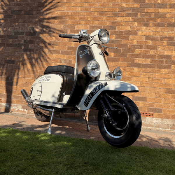 Jason Luscombe from Trowbridge with Ticket Number 1284 Wins 1968 Lambretta SX – AF Rayspeed Super 'S' Type - Darrell Taylor Monza 240 - Monday 5th May - Image 2