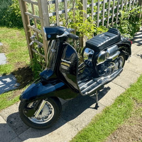 John Randall from Kent with Ticket Number 9116 Wins a Lambretta GP Reedvalve Rapido 225 + 10 x Instant Win Ticket Boosters Monday 19th May - Image 3