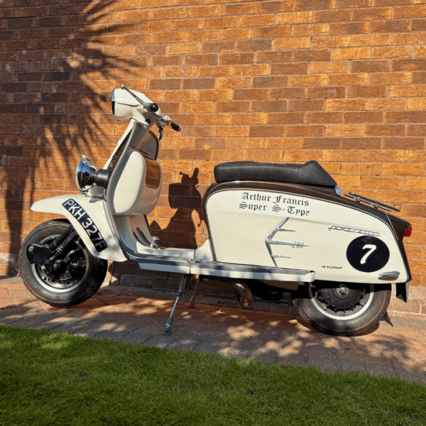 Jason Luscombe from Trowbridge with Ticket Number 1284 Wins 1968 Lambretta SX – AF Rayspeed Super 'S' Type - Darrell Taylor Monza 240 - Monday 5th May - Image 4