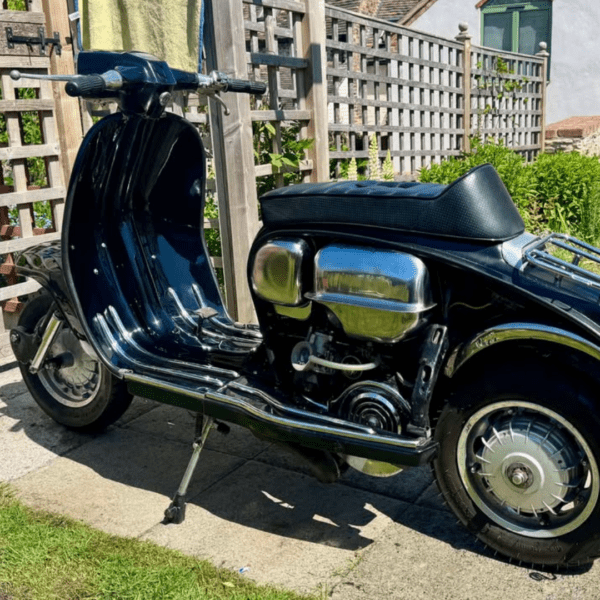 John Randall from Kent with Ticket Number 9116 Wins a Lambretta GP Reedvalve Rapido 225 + 10 x Instant Win Ticket Boosters Monday 19th May - Image 4
