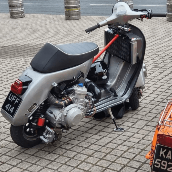Julie Dyl from Bridlington with Ticket Number 159319 Wins 46 BHP One Off Kart Engined Vespa - Monday 26th May - Image 2