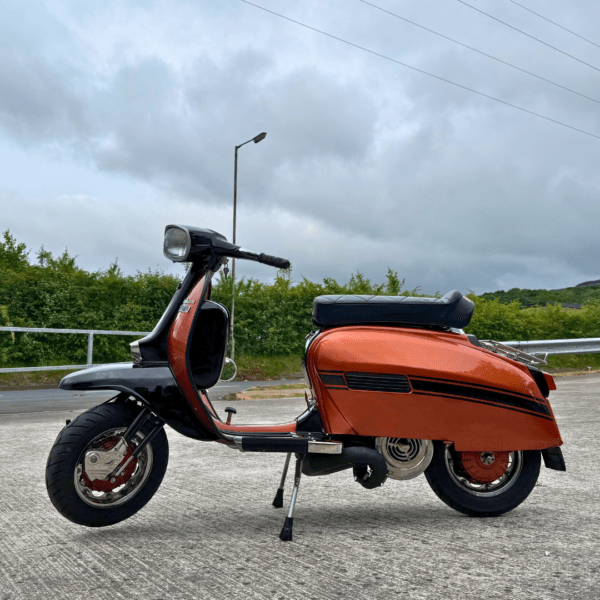 KEN GARDINER FROM STONEHAVEN WITH TICKET NUMBER 129957 WINS Lambretta GP TS1 Old School Street Racer - Thursday 29th May - Image 3