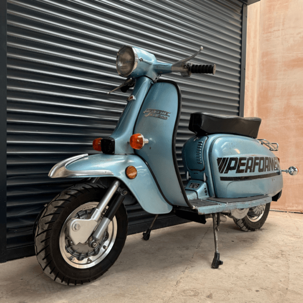 James Trenchard from Stockton on Tees with Ticket Number 134983 Wins 1979 Rare USA Spec Lambretta Jet 200 'Performer' - Monday 2nd June - Image 6