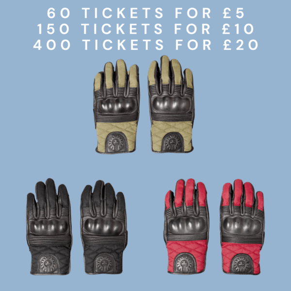 Adam Boutwell with Ticket Number 1363 Wins Belstaff Hampstead Gloves - Monday 19th May
