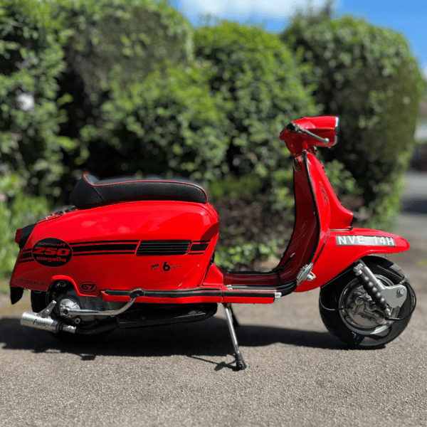 Matt Hammock from Gravesend with Ticket Number 2511 Wins Cambridge Lambretta Built Ultimate PT Works Mugello 250 Lambretta GP - Monday 12th May