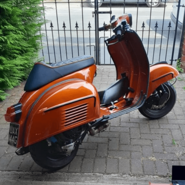 DAVID FRENCH FROM MERSEYSIDE WITH TICKET NUMBER 157678 WINS Full Custom 1969 Vespa with Quattrini M-244 Engine - Thursday 29th May - Image 2