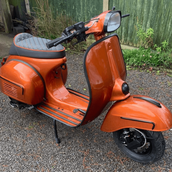 DAVID FRENCH FROM MERSEYSIDE WITH TICKET NUMBER 157678 WINS Full Custom 1969 Vespa with Quattrini M-244 Engine - Thursday 29th May - Image 3