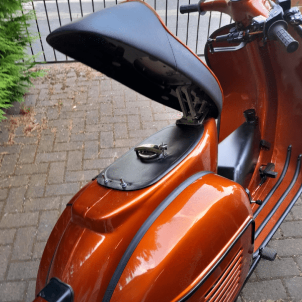 DAVID FRENCH FROM MERSEYSIDE WITH TICKET NUMBER 157678 WINS Full Custom 1969 Vespa with Quattrini M-244 Engine - Thursday 29th May - Image 7