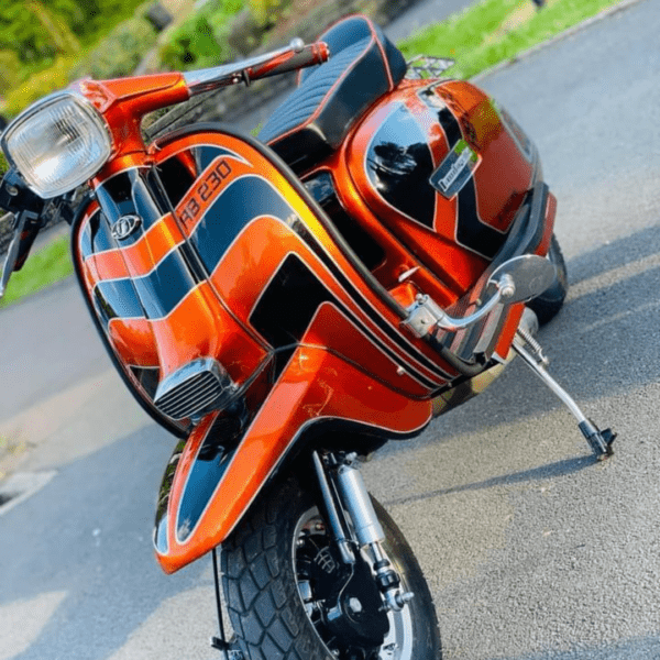 Pete Timmis from Market Drayton with Ticket Number 68616 Wins Lambretta GP RB 230 – Riding Dirty Customs Special Street Racer - Thursday 5th June - Image 5