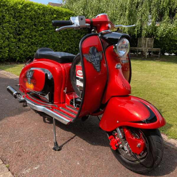 1958 Lambretta Series 1 Framebreather – Custom Show Scooter - Thursday 19th June - Image 4