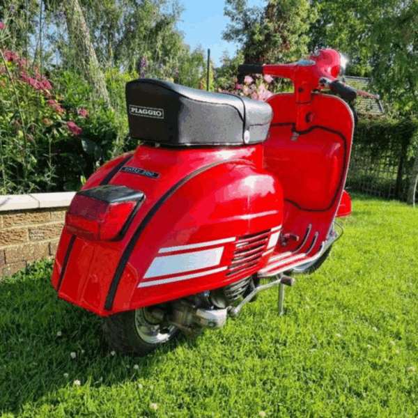 Win This 1975 Vespa Rally 200 in Red - Monday 7th July - Image 3