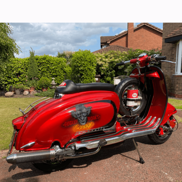 1958 Lambretta Series 1 Framebreather – Custom Show Scooter - Thursday 19th June - Image 5