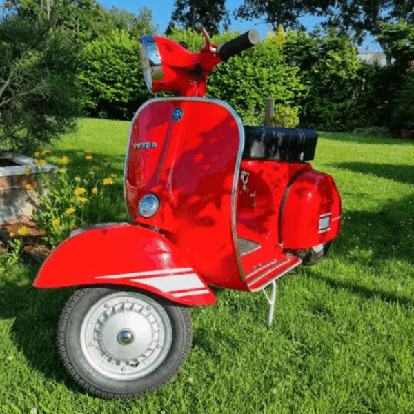 Win This 1975 Vespa Rally 200 in Red - Monday 7th July - Image 2
