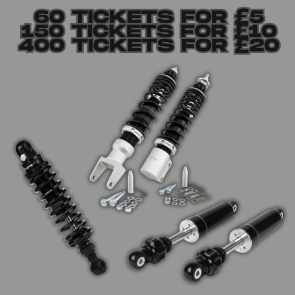 Lambretta or Vespa SIP or BGM Front & Rear Shocks - Auto Draw