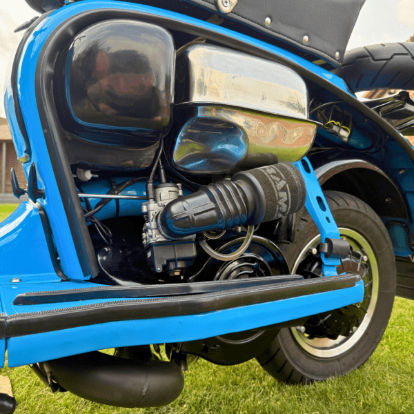 Kevin Cromwell from Swindon with Ticket Number 160694 Wins Lambretta LI 125 Special with Mugello 198 in Riviera Blue - Thursday 5th June - Image 9